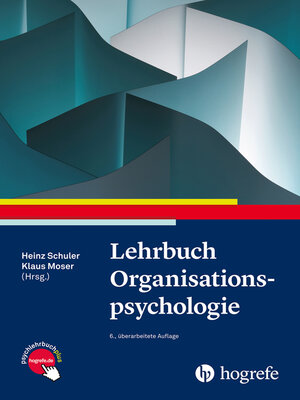 cover image of Lehrbuch Organisationspsychologie